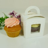 1 Cupcake Window Box with Handle($1.20/pc x 25 units)